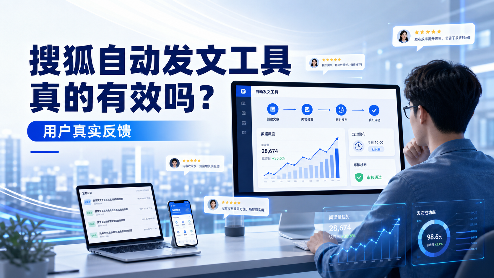 搜狐自动发文工具真的有效吗？定安用户的真实反馈